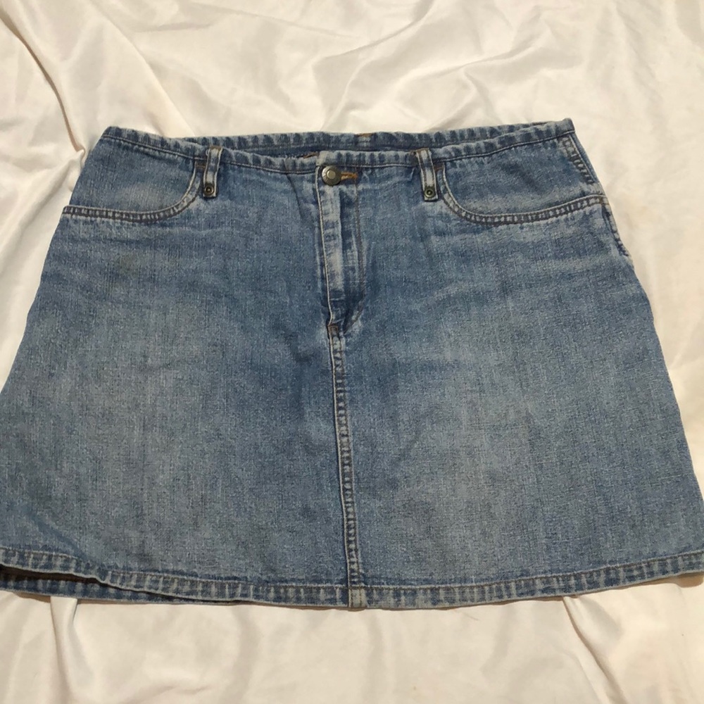 Nevada jean skirt